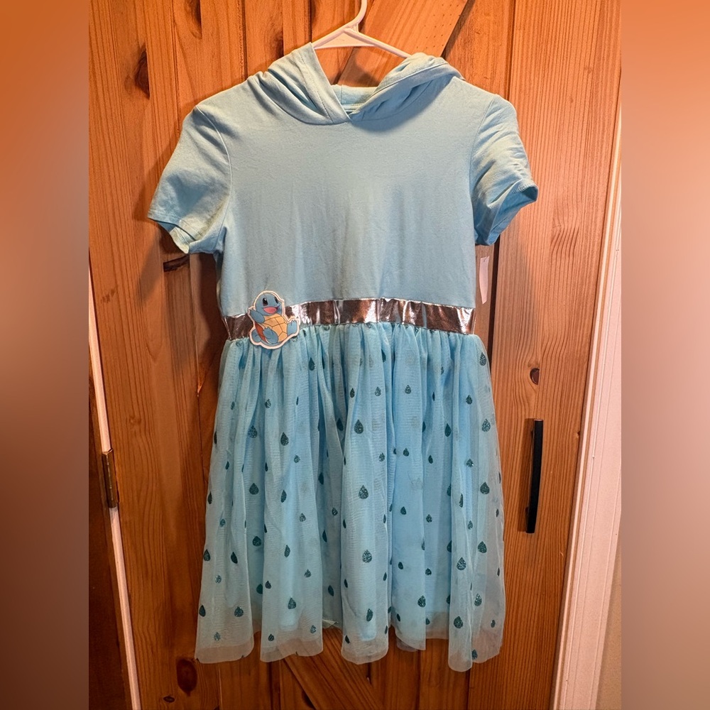 NWT Pokemon Squirtle Costume Dress Girl’s Size XL